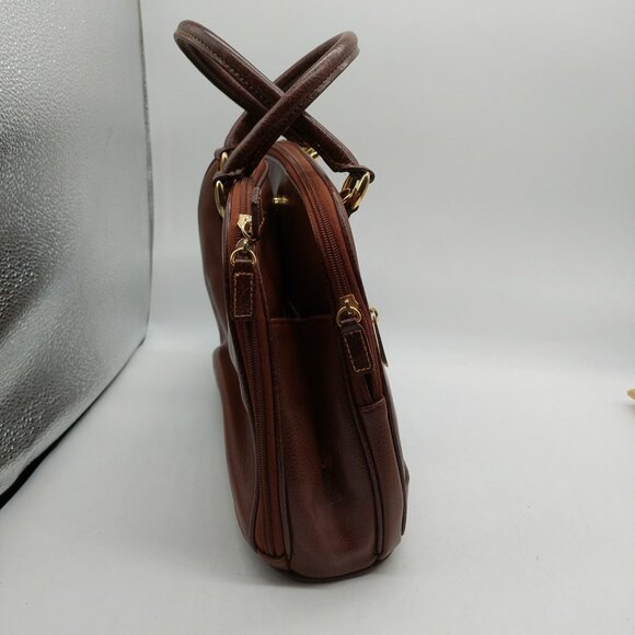 ROSETTI  Purse Powder Tan Charlie Satchel Multiple Pockets Brown - Picture 3 of 15